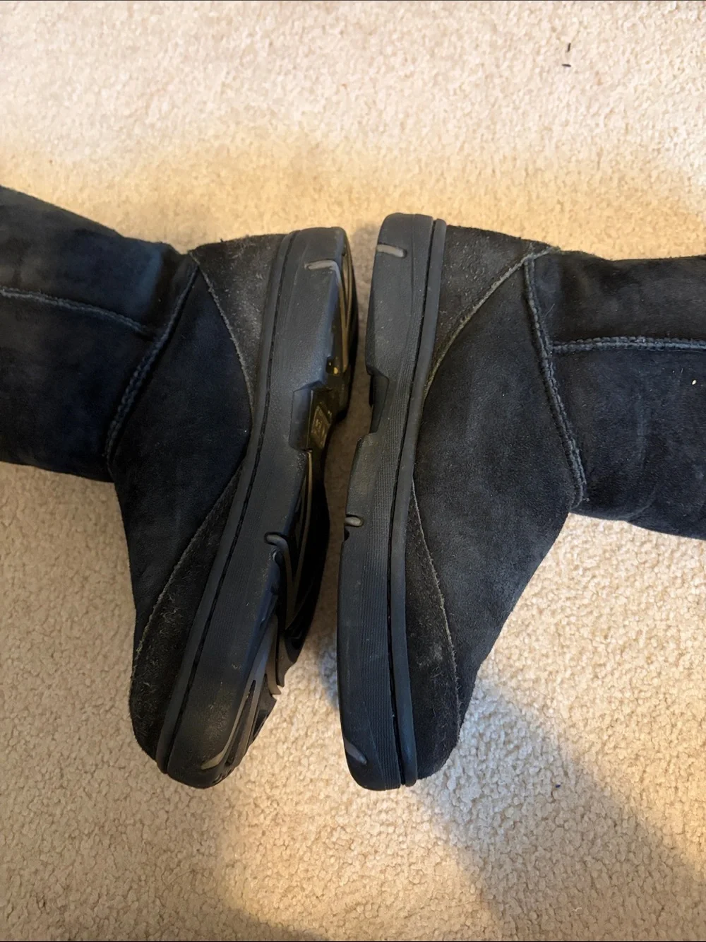 UGG Black Classic Short Suede Boot